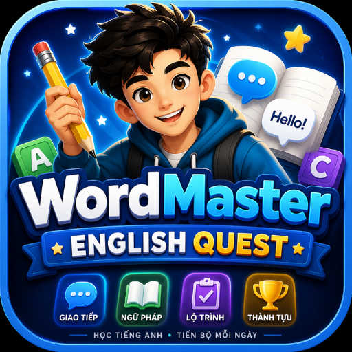 WordMaster English Quest Logo